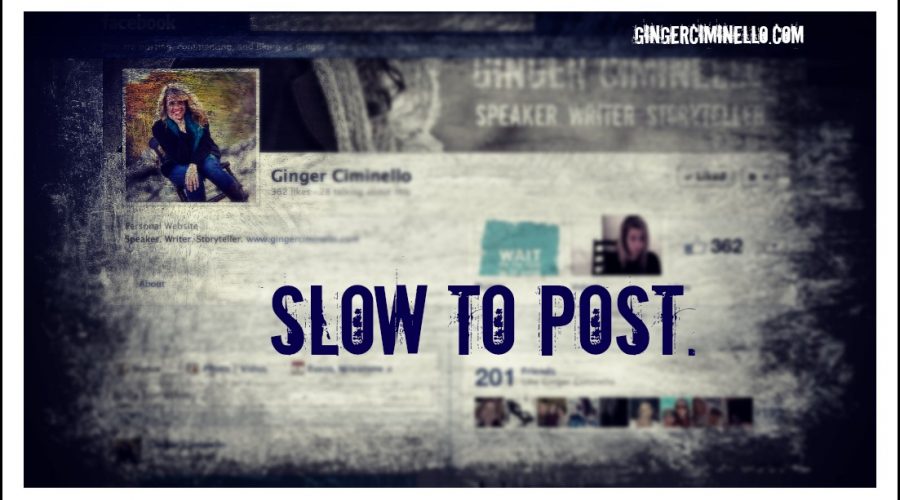 Thursday Tips: Slow To Post